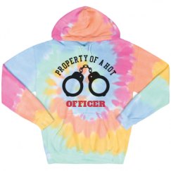Unisex Tie-Dye Fleece Hoodie