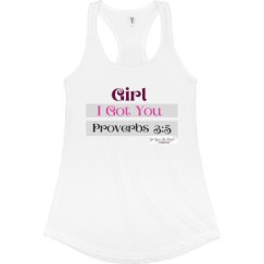 Ladies Slim Fit Racerback Tank Top