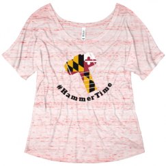 Ladies Flowy Slouchy Tee