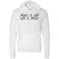 Unisex Fleece Pullover Midweight Hoodie
