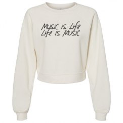 Women's Raglan Pullover Fleece