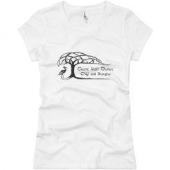 Ladies Slim Fit Basic Promo Jersey Tee