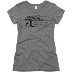 Ladies Slim Fit Super Soft Triblend Tee