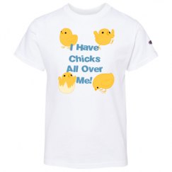 Youth Champion Short Sleeve Tagless Tee