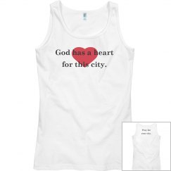 A heart for the city tee