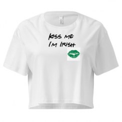 Ladies Festival Cali Crop Top Tee