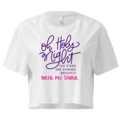 Ladies Festival Cali Crop Top Tee