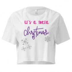 Ladies Festival Cali Crop Top Tee