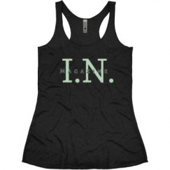 Ladies Slim Fit Super Soft Racerback Triblend Tank