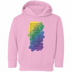 Toddler Villa Twilight Paint Logo Hoodie