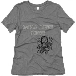 Ladies Relaxed Fit Super Soft Triblend Tee