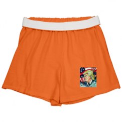Slim Fit Cheer Shorts