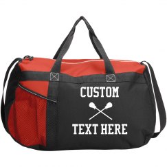 Customizable Lacrosse Sports Bag