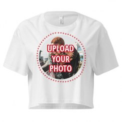 Ladies Festival Cali Crop Top Tee