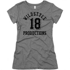Ladies Slim Fit Super Soft Triblend Tee