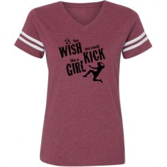 Ladies Relaxed Fit Vintage Sports Tee