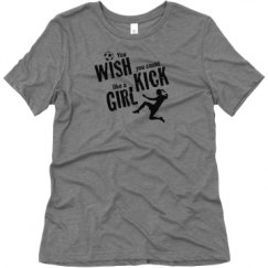 Ladies Relaxed Fit Super Soft Triblend Tee