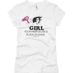 Ladies Slim Fit Basic Promo Jersey Tee