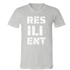 Unisex V-Neck Jersey Tee