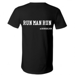 Unisex V-Neck Jersey Tee