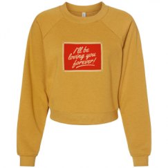 Women's Raglan Pullover Fleece