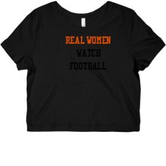 Ladies Slim Fit Crop Top Tee