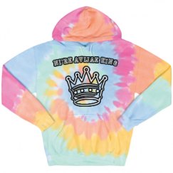 Unisex Tie-Dye Fleece Hoodie