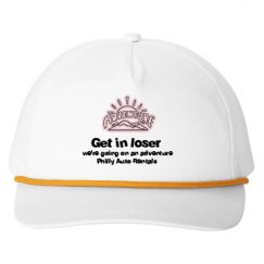 Snapback Five-Panel Rope Hat