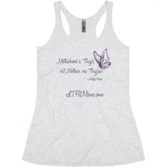Ladies Slim Fit Super Soft Racerback Triblend Tank
