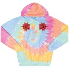 Unisex Tie-Dye Fleece Hoodie