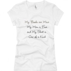 Ladies Slim Fit Basic Promo Jersey Tee