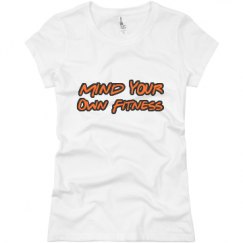 Ladies Slim Fit Basic Promo Jersey Tee