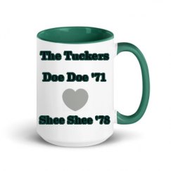 15oz Ceramic Mug with Color Inside