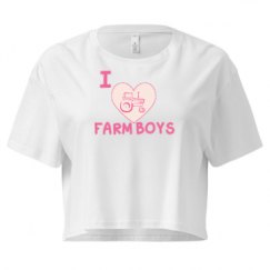Ladies Festival Cali Crop Top Tee