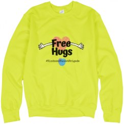 Unisex Neon Crewneck Sweatshirt