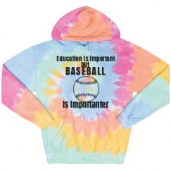 Unisex Tie-Dye Fleece Hoodie