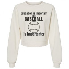 Women's Raglan Pullover Fleece