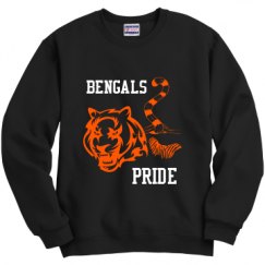 Unisex Film and Foil Crewneck Sweatshirt