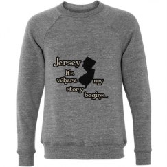 Unisex Triblend Crewneck Sweatshirt