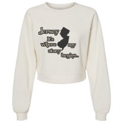 Women's Raglan Pullover Fleece