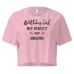 Ladies Festival Cali Crop Top Tee