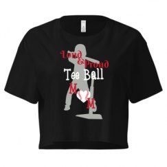 Ladies Festival Cali Crop Top Tee