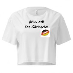 Ladies Festival Cali Crop Top Tee