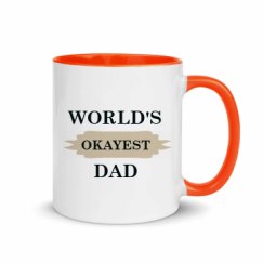 11oz Ceramic Mug with Color Inside