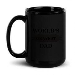 15oz Black Glossy Mug