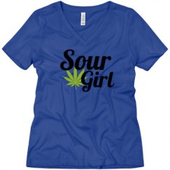 Ladies Relaxed Fit V-Neck Tee