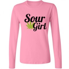 Ladies Relaxed Fit Basic Long Sleeve Tee