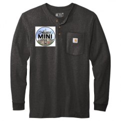 Unisex Carhartt Long Sleeve Henley Tee 