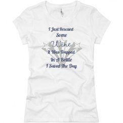 Ladies Slim Fit Basic Promo Jersey Tee