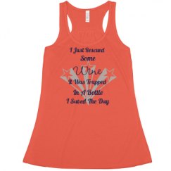 Ladies Flowy Racerback Tank
